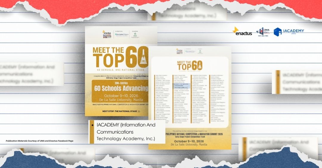 iACADEMY Team Advances to Enactus Philippines National Competition 2026