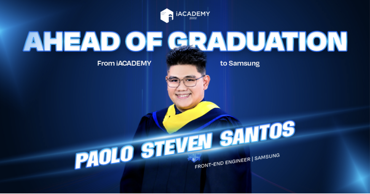 Before Graduation, Paolo Steven Santos Was Already Building His Career