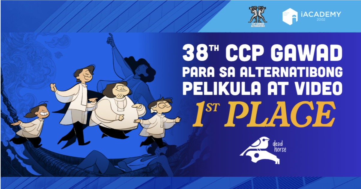 iACADEMY’s Animation Students’ Short Animated Film, Bangungot Won 1st Place in Animation Category at the 38th CCP Gawad Para sa Alternatibong Pelikula at Video