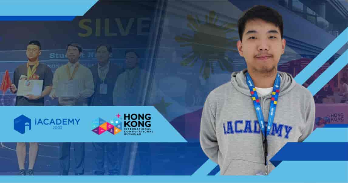 iACADEMY Senior High School Student Wins Silver at Hong Kong International Computational Olympiad 2025-2026
